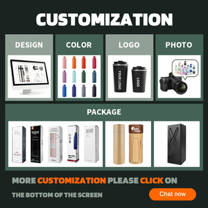 Bouteilles d'eau en acier inoxydable 304 de haute qualité et bon marché, 500 ml, 750 ml, en caoutchouc lisse, avec logo personnalisé, thermos, flacons avec poignée, en vrac - Product Image 2