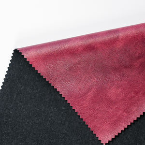 قماش جلد صناعي ريترو ثنائي اللون بملمس ناعم ومقاوم للماء ومغسول ومتدرج اللون للملابس والفساتين - Product Image 6