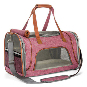 กระเป๋าสัตว์เลี้ยงระบายอากาศได้กรงสุนัขแบบพกพากระเป๋าเป้สะพายหลังกันน้ำสำหรับสุนัขและแมวขนาดเล็ก - Product Image 6