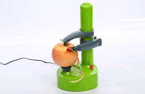 Vente en gros WXL046 Épluche-légumes automatique en spirale moderne en métal, fonctionnant sur piles, avec logo personnalisé, écologique - Product Image 4