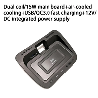 Chargeur Qi de téléphone sans fil pour Toyota Corolla Fortuner Hycross Hilux Izoa Prado, 12V, convertit n'importe quelle voiture