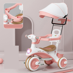 Tricycle pour enfants de haute qualité avec garde-corps de sécurité, musique et lumières - Product Image 6