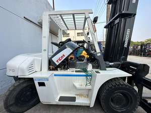 Montacargas Usado TCM FD70 con Contrapeso, Capacidad de 7 Toneladas, Motor Diésel, Excelente Estado, Almacén en Japón, Manipulación de Materiales, Económico - Product Image 2