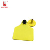 Laipson Tag Telinga Anti Gores Rfid Tag Telinga Ternak Uhf 75*65Mm Baru Tag Telinga Anti Rusak