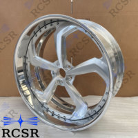 Jantes RCSR 20 22 24 26 28 30 pouces 5x120 5x114.3 6x139.7 Roues en aluminium forgé pour Chevy Impala Pontiac Adaptation universelle