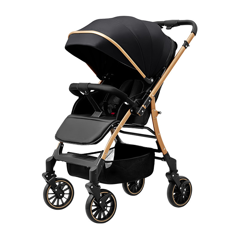 Four-wheel universal pu black