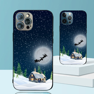 Deluxe Custom <span class=keywords><strong>Cover</strong></span> in vetro temperato UV stile Santa <span class=keywords><strong>foto</strong></span> per <span class=keywords><strong>Iphone</strong></span> 17 17pro 17pro Max 17air <span class=keywords><strong>Cover</strong></span> protettiva - Product Image 1