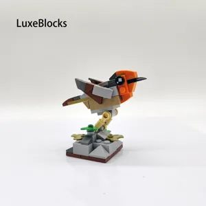 Selbsterstellung LuxeBlocks MOC Bausteine-Set Bird with View Set mit 80 Bausteinen