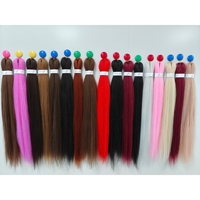 Vente en gros : Mèches synthétiques PET 6X EZ Braids Double Trame pour Crochet, Douces, Haute Qualité, Pré-étirées, Taille Jumbo, En Stock en Gros