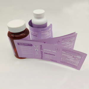Autocollants multi-couches à décoller les plus vendus, en rouleau, étiquettes personnalisées imprimées pour bouteilles de boissons - Product Image 1