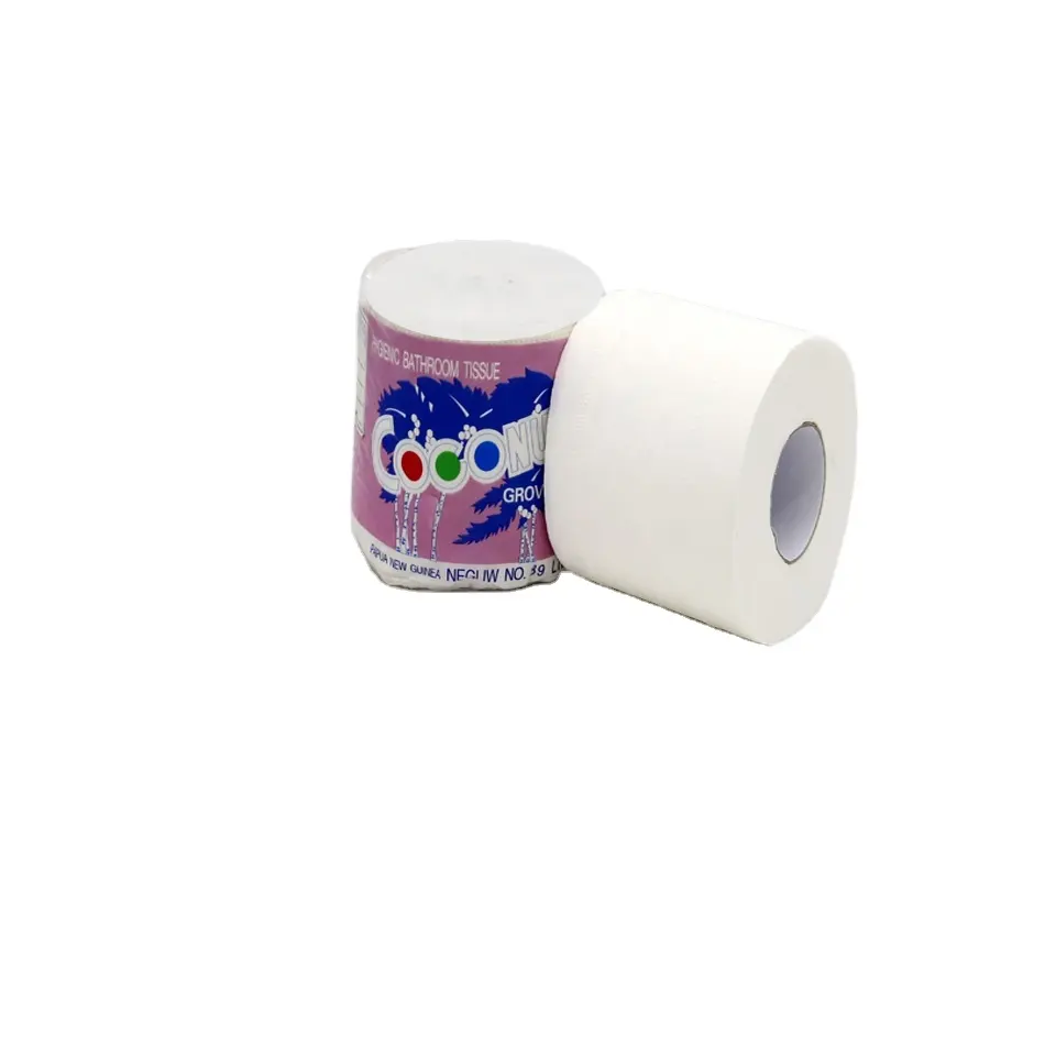 Qiaodou Custom ized Types Erneuerbares Hand papier Handtuch 2-lagiges Bulk-Toiletten papier
