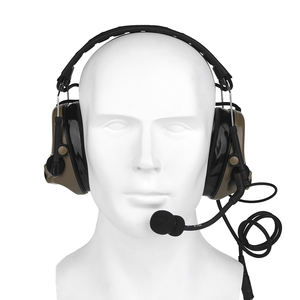 TAC-SKY WCOMTAC III Headset taktis olahraga bando dapat dilepas baru dengan earcup Gel silika earphone Noise Cancelling WYS0053 - Product Image 5