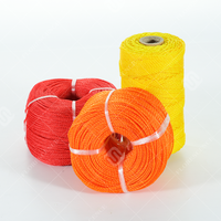 Corde en PE 3-24 mm, corde en polyéthylène torsadée multicolores pour la pêche en mer et l'emballage