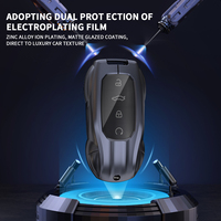 Housse de clé de voiture en alliage de zinc et silicone pour Chery Tiggo 9 Tiggo 8 Pro Omoda 5 Jaecco J7, étui de protection pour clé