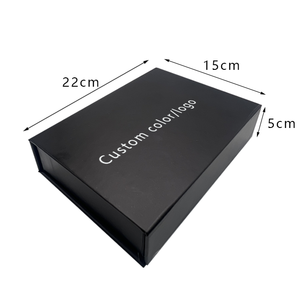 Luxury Custom Black Paper Gift Box Flip Top <strong>Cardboard</strong> Magnetic Closure Matte Embossed Foam Insert Paper <strong>Tray</strong> for Socks Packaging - Product Image 4