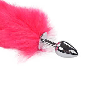 Plug anal en métal pour femme adulte, queue de renard, pour flirter et étirer, jouet pour l'anus, accessoire de jouet sexuel - Product Image 3