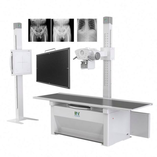 OEM/ODM High Frequency Digital Radiography Medical X-ray Machine 32/65KW for Chest & Full-Body Imaging Electric DR X-ray Unit
