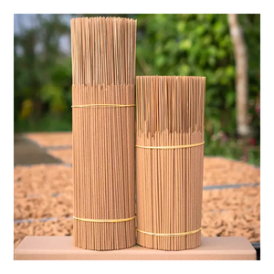 Varillas de incienso de bambú marrón sin perfume para difusor de aromaterapia entrega rápida suministro a granel para sándalo religioso Oud - Product Image 1