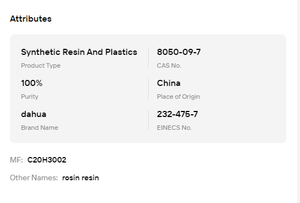 Food Grade <b>Gum</b> Rosin CAS 8050-09-7 WW Grade Natural Pine Colophony for Wide Industry Application - Product Image 6