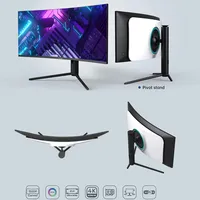 34 Inch All in One Computer Core I9 I7 I5 13th DDR4 16GB 512GB SSD 4K Curved Screen Desktop Monoblock All in One PC