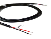 Kabel Data PBT 4 Inti 120W Kustom dengan Konektor Adaptor Wiring Harness untuk Sistem Kontrol Komputer/Motor Industri