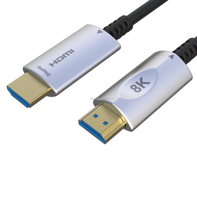 Professional 8K HDMI 2.1 AOC Cable 48Gbps Fiber HDMI 8K 60Hz for Studio Broadcasting Medical Imaging 10m 30m 50m 100m