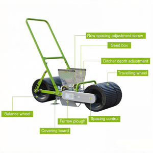 Sembradora <span class=keywords><strong>de</strong></span> Vegetales <span class=keywords><strong>de</strong></span> 2 Filas con Mango - Precio - Product Image 3