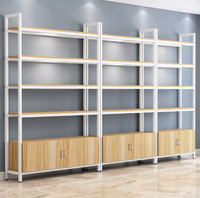 Exhibidor de supermercado para salón de belleza, barbería, centro comercial, vitrina de cosméticos, marco para joyería, boutique.