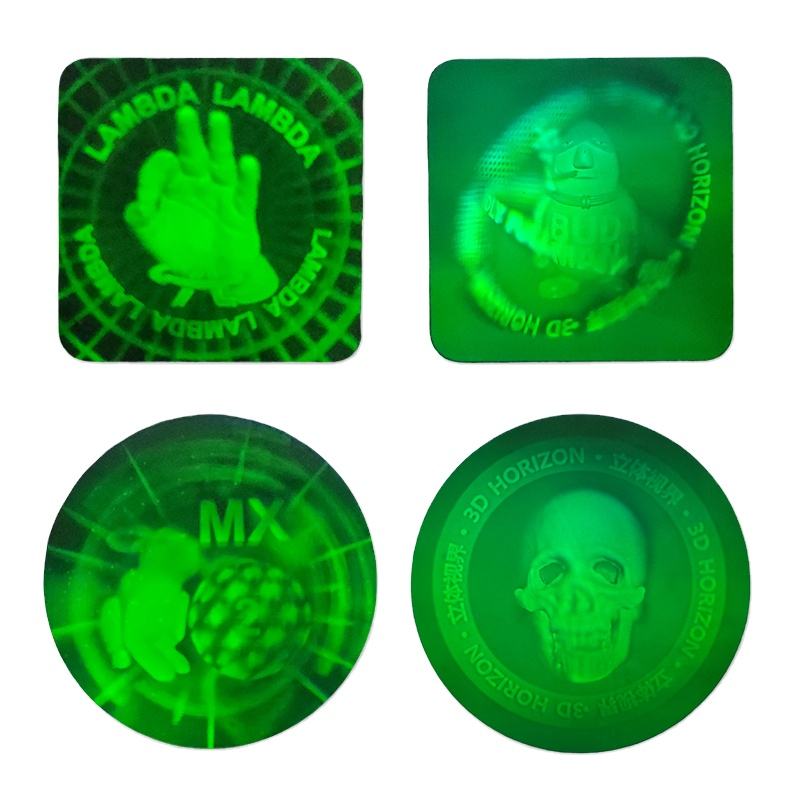 Autocollant de réflexion 3D AgX