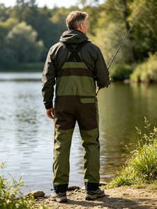 <span class=keywords><strong>Pantalon</strong></span> de pêche à 3 couches avec coutures thermosoudées, imperméable 10000 mm, pour la pêche en <span class=keywords><strong>wading</strong></span> - Product Image 2
