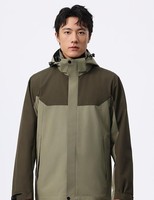Veste d'hiver unisexe OEM ODM à capuche imperméable coupe-vent 3 en 1 pour le camping en plein air, la randonnée, l'escalade et les sports