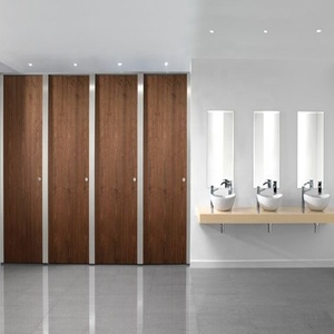 BồN TiểU phân vùng <span class=keywords><strong>12mm</strong></span> <span class=keywords><strong>HPL</strong></span> nhỏ gọn Laminate công cộng tắm phân vùng phòng tắm tủ - Product Image 5