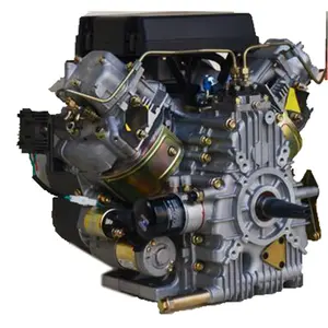 Mesin Diesel Kecil R2V88, Merek Baru V Tipe 2 Silinder Pendingin Udara 4 Tak