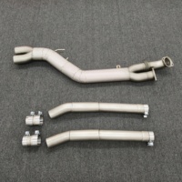 Convient au système d'échappement intermédiaire des BMW G80/G82/M3/M4/S58. Fabriqué en acier inoxydable 304