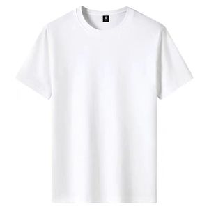 High Quality T Shirt 100% Cotton <b>Tshirts</b> With Logo Printed Plain T Shirts Blank Plus Size Men's T-shirts for Men - Product Image 2