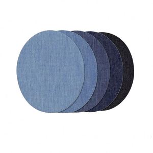 Denim Jeans <b>Kit</b> Jacket DIY <b>Sewing</b> Fabric Patch Iron on Jean Patches Self Adhesive Repair Clothing Patches - Product Image 1