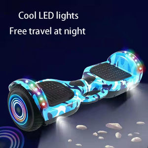 Potente motor sin escobillas de 350W, batería de litio de 36V, luz LED, patinete eléctrico de autoequilibrio inteligente, <span class=keywords><strong>Hoverboard</strong></span> Bluetooth de 6,5 pulgadas - Product Image 3