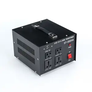 Konverter pengisi daya AC ke AC, 110v ke 220v step up 220 ke 110v