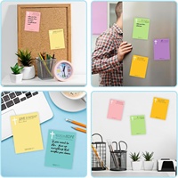 Blocs-notes autocollants chrétiens avec citations bibliques inspirantes pour messages, rappels, cadeaux, agendas, listes, planning, études, bureau, école