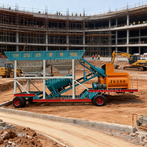 Xách tay trạm trộn bê tông yhzs30 30m3/h js500 <span class=keywords><strong>Mixer</strong></span> động cơ động cơ tùy chỉnh thiết kế trực tiếp cung cấp nhà máy cho thuê dự án - Product Image 5