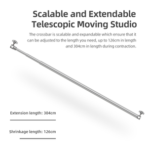 3.3m C-stand <strong>Background</strong> Support Heavy Duty <strong>Background</strong> Stand for Photo Studio Photography - Product Image 4