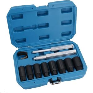 10 पीसी मीट्रिक लॉकिंग व्हील नट हटाने प्रभाव सॉकेट 18 मिमी से 25 मिमी वाहन उपकरण उपयोग के लिए - Product Image 2