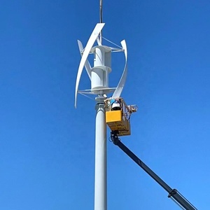 เครื่องกำเนิดไฟฟ้าพลังงานลมแบบติดตั้งบนบ้าน 1500w พร้อมตัวควบคุมลม แกนหมุนแนวตั้ง พลังงานลมและพลังงานทดแทนอื่นๆ - Product Image 4