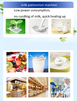 Vente chaude Usine Yaourt Fromage Traitement Pasteurisateur Maison Lait Pasteurisation Machine 5l Électrique Lait Pasteurisateur Machine