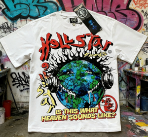 T-Shirt da <span class=keywords><strong>Uomo</strong></span> <span class=keywords><strong>Stile</strong></span> <span class=keywords><strong>Vintage</strong></span> Hell Star, 100% Cotone, Manica Corta, Moda Casual - Product Image 1