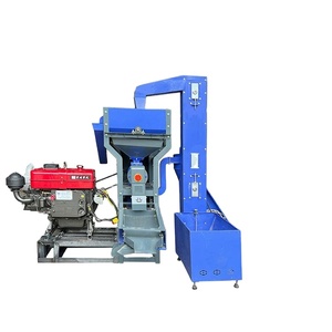 Machine à décortiquer le riz de grande capacité Backbone Machinery <span class=keywords><strong>BB</strong></span>-N70D PM+ELEVATOR avec moteur diesel de 16 CV, machine à enlever les coques de riz - Product Image 1