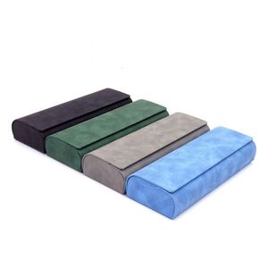 Wholesale Summer Eyewear Accessories Bulk Large Sunglasses Hard <b>Case</b> Iron Elder Reading <b>Glasses</b> Recycled Materials Velvet Lining - Product Image 1