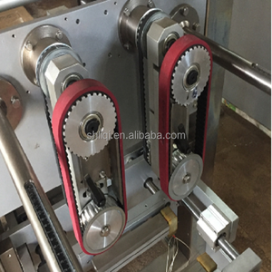 Sabuk Sinkron Film Tarik Vakum dengan Lapisan Karet Vulkanisir Merah Impor Tanpa Sambungan untuk Mesin Pengemasan VFFS - Product Image 6