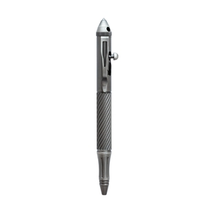Elegante Bolígrafo Táctico de Defensa Personal EDC, Bolígrafo de Alta Resistencia con Mecanismo de Gatillo, Estilo Vintage en Latón - Product Image 6