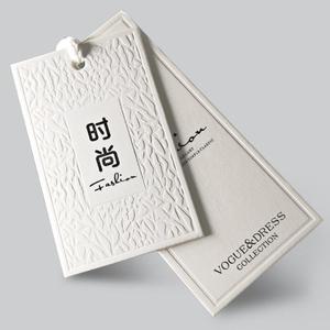 Tùy Chỉnh Sang Trọng Thân Thiện Với Môi Giấy Treo Thẻ Và Chuỗi Nhãn Cho Sang Trọng May Mặc Quần Áo Túi Giày Thương Hiệu - Product Image 5
